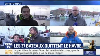 Transat Jacques Vabre  suivez notre édition spéciale sur BFMTV [upl. by Aldo]