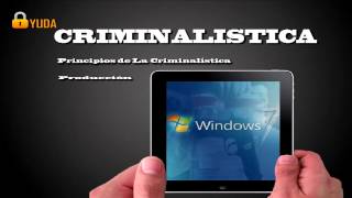 CONCEPTO Y PRINCIPIOS DE LA CRIMINALISTICA [upl. by Bently]