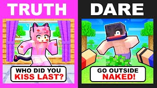 Minecraft but its TRUTH OR DARE CRUSH EDITION [upl. by Inor]