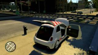 GTA4 Car Mod Fiat 500 Abarth Esseesse V1 [upl. by Wadsworth]