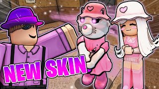 So I Made My GIRLFRIEND a PIGGY SKIN [upl. by Terrye]