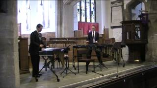 Mozart The Marriage of Figaro Overture for marimba duo [upl. by Chang619]