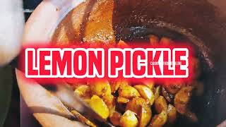 Instant Lemon Pickle Recipe  Homemade lemon pickle  Spicy lemon pickle recipe in tamil [upl. by Acinnod908]