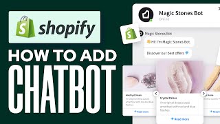 How to Add a Chatbot to Your Shopify Store 2024 Tidio Full Tutorial [upl. by Turro708]