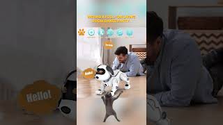 ESTEEMSOCOM  Remote Control Robot Dog Toys Remote Control Stunt Dog with Singing Dancing [upl. by Assir700]