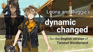 Leona and Ruggies Dynamic Changed for the English Version of Twisted Wonderland [upl. by Ursola]