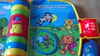 VTech Animal Friends Nursery Rhyme BookMusical rhymes book [upl. by Odarbil]