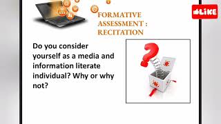 MEDIA amp INFORMATION LITERACYCharacteristics of Information Literate Individual amp ImportancePart 2 [upl. by Treve]