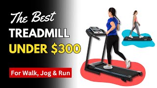 5 Best Treadmills Under 300 2024  Top Cheap Treadmills [upl. by Reed]