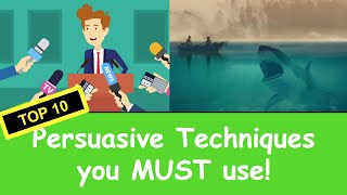 Persuasive Techniques Ten Superior Techniques to Improve your Writing [upl. by Tressa]