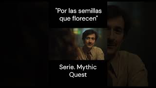 Por las semillas que Florecen Serie MythicQuest AppleTV RobMcElhenney videogames Escena [upl. by Grigson]