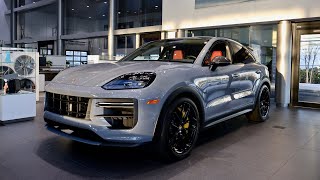 The Latest 2024 Porsche Cayenne Turbo GT  Walk Around [upl. by Jaylene]