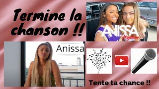 Termine les paroles Anissa [upl. by Enitsirk]