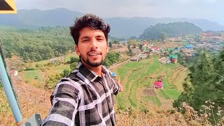 Pahad ka kheti aisa hota hai 😊 Nainital Uttrakhand vlog [upl. by Naujud765]