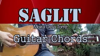 Saglit  Moira Del Torre  Guitar Chords [upl. by Ramed]