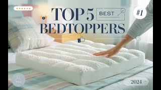 Top 5 Best Bed Topper Reviews In 2024 [upl. by Koffler]