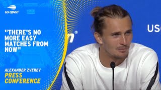 Alexander Zverev Press Conference  2024 US Open [upl. by Doowyah]