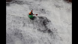 Kayaking Toxaway Falls NC [upl. by Adamec]