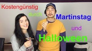 Kostengünstig durch Martinstag und Halloween dt subs  Kinder ärgern [upl. by Enileve]