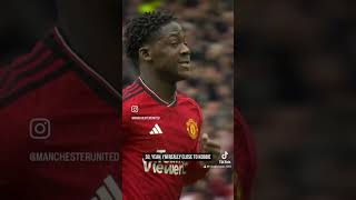 manutd Leny Yoro 👹🫶 lyrics spotify song [upl. by Ailicec]