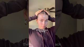 How I get the ULTIMATE slick bun hairtutorial slickback buntutorial hairvlog hairinspo [upl. by Hacissej287]