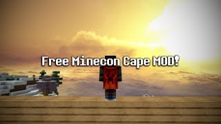 How to get a FREE Minecon Cape Minecon Cape Mod [upl. by Enert]