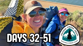 PCT Thru Hike 2024 Days 3251  Wrightwood to Walker Pass  the LA aqueduct and a Mojave superbloom [upl. by Mich]