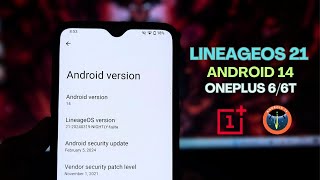 LineageOS 21 Review The Cleanest Android 14 Experience for OnePlus 66T [upl. by Farand248]