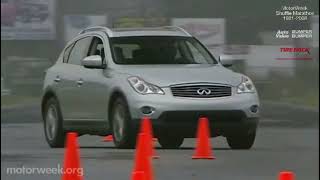 Motorweek 2008 Infiniti EX35 Road Test [upl. by Josey917]