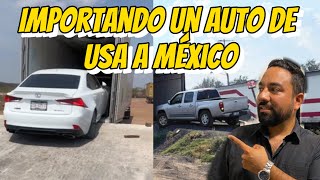 IMPORTANDO un vehículo AMERICANO a Mexico I car auction vlog [upl. by Nosylla946]