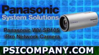 Panasonic WVSP105 Network Camera Videoture [upl. by Yeleek]