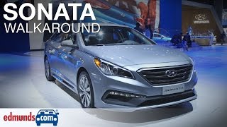 2016 Hyundai Sonata Walkaround Review [upl. by Anitselec]