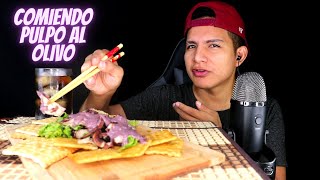 ASMR COMIENDO PULPO AL OLIVO [upl. by Mozes]