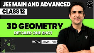 3D Geometry Class 12  JEE Main amp Advanced [upl. by Ronym]