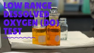 Dissolved Oxygen Test  Low Range [upl. by Imarej]