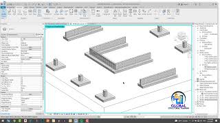 Revit structure complete project  Professional Training [upl. by Enilorac951]