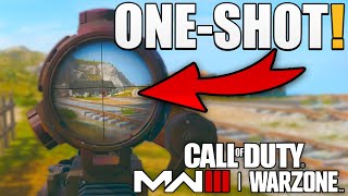 How to 1 Shot Snipe in Warzone 3  4 Different Options to Try [upl. by Hannon507]