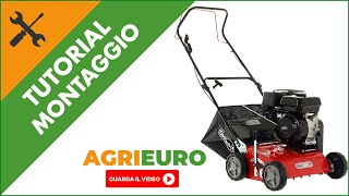 Arieggiatore e scarificatore a scoppio GeoTech PLS 4500 montaggio e presentazione del prodotto [upl. by Buckels]