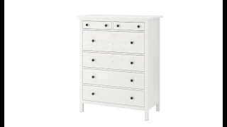 Montaggio Ikea Hemnes Cassettiera [upl. by Shoshana389]