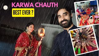 Badal Baarish aur Karwa Chauth  Kya Hoga  Garima Ravi Vlogs [upl. by Darin708]