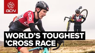 Racing The Worlds Toughest CycloCross Race  GCN Presenter Challenge [upl. by Retlaw]