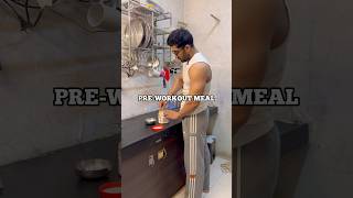 PREWORKOUT MEAL ✅ fitness preworkout recipe highprotein bodybuilding explorepage shorts [upl. by Ahsym]