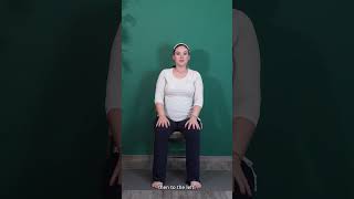 Gentle Torso Twists  Chair Yoga For Seniors and Beginners [upl. by Mycah835]