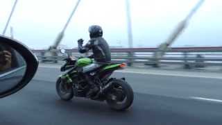 Kawasaki Z1000 2012 Two Brothers Exhaust [upl. by Demmahom]