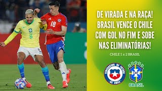 NA RAÇA BRASIL VENCE COM GOL NO FIM E SOBE NA TABELA DAS ELIMINATÓRIAS PARA A COPA DE 2026 [upl. by Libbie240]