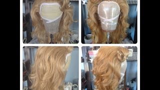 Tutorial  Adding Hair To Lace Front Wigs [upl. by Bourke]