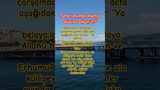 Safer ayında hangi dualar okunur YouTubeChamps [upl. by Sardse]