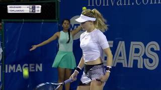 Eugenie Bouchard vs Ajla Tomljanovic [upl. by Kitti608]