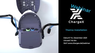 How to Installation Aqueduct Ladesystem  ChargeX Webinar für Elektrofachkräfte [upl. by Zetneuq]