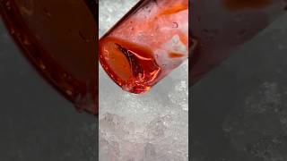 This gel melts on ice 🧪🧊 science chemistry [upl. by Sartin]